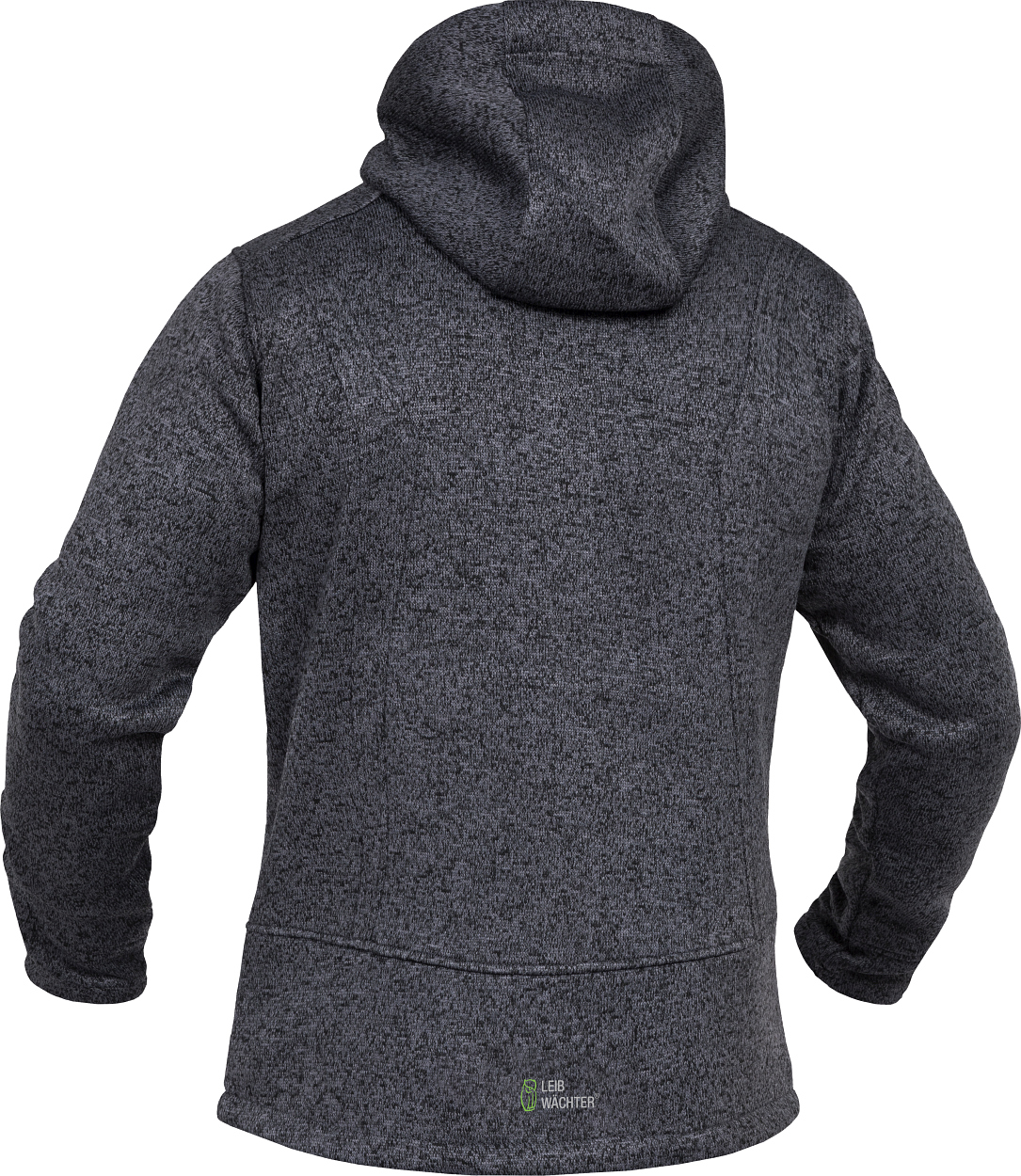 Strickjacke Casual Line Unisex Grau CASTJ, Gr. 2XL von Leibwächter