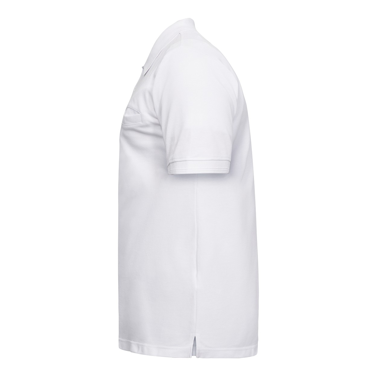 ENGEL Extend Poloshirt mit Brusttasche in Weiss, Größe XS