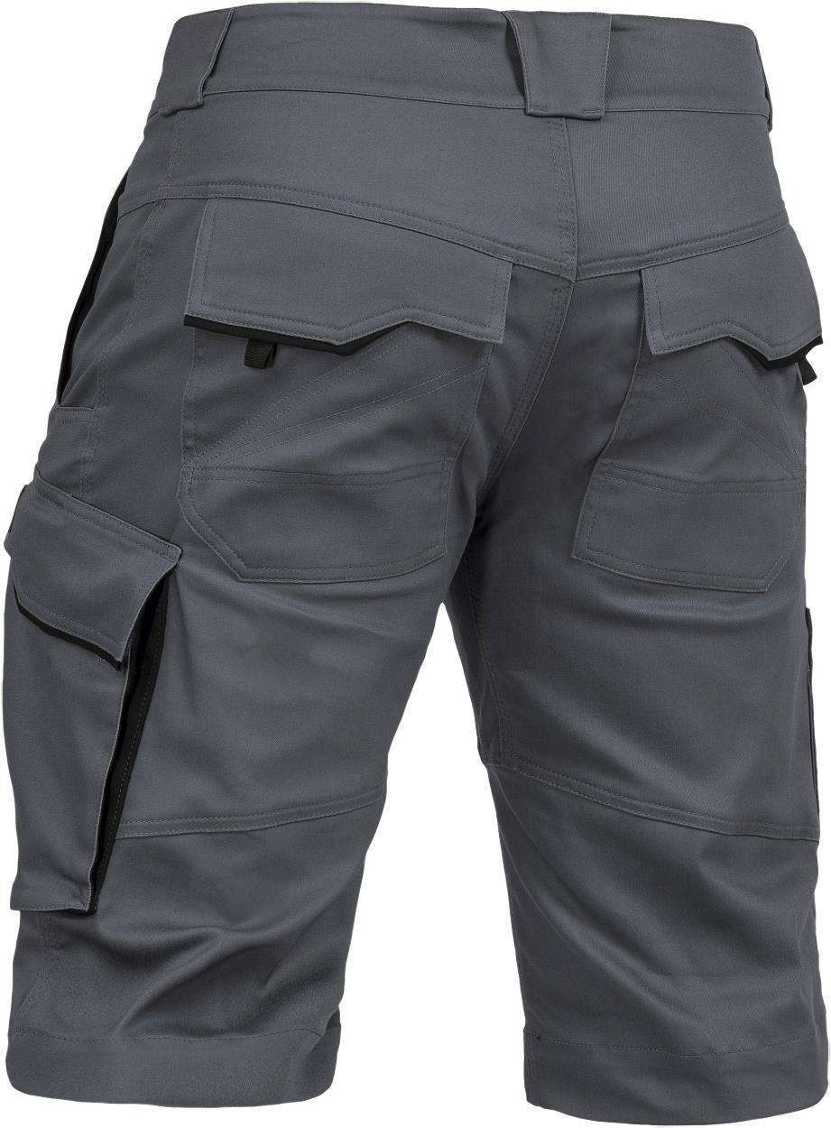 Herren-Shorts Flex Line Grau/Schwarz FLEXK, Gr. 68 von Leibwächter