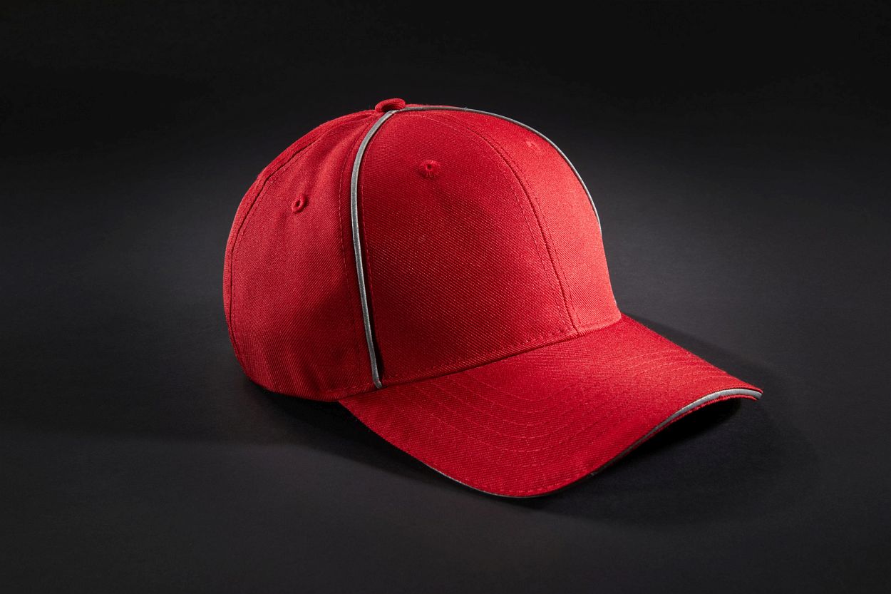 6 Panel Workwear Cap - SOLID "MB6234" in Red, Größe One Size - Daiber
