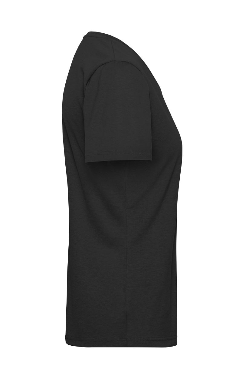 Ladies' ORGANIC Workwear T-Shirt OCS Blended "JN1807" in Black, Größe 4XL - Daiber