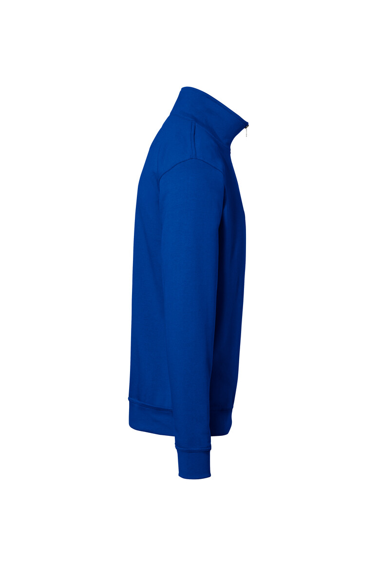 HAKRO 451 Zip-Sweatshirt Premium in Royalblau, Größe 6XL