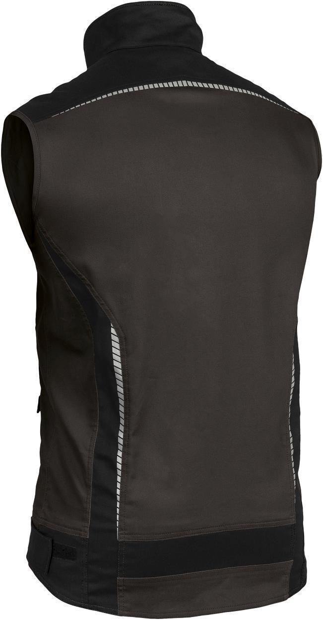 Weste FLEXV28 Flex Line in Anthrazit/Schwarz, Gr. 2XL von Leibwächter