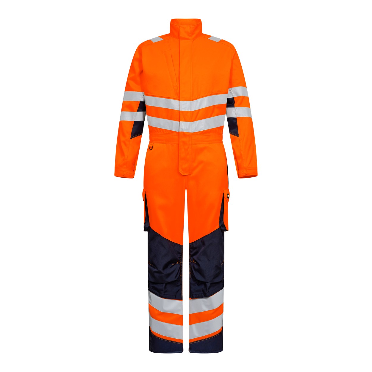 ENGEL Safety Light Overall in Orange/Blue ink, Größe XS