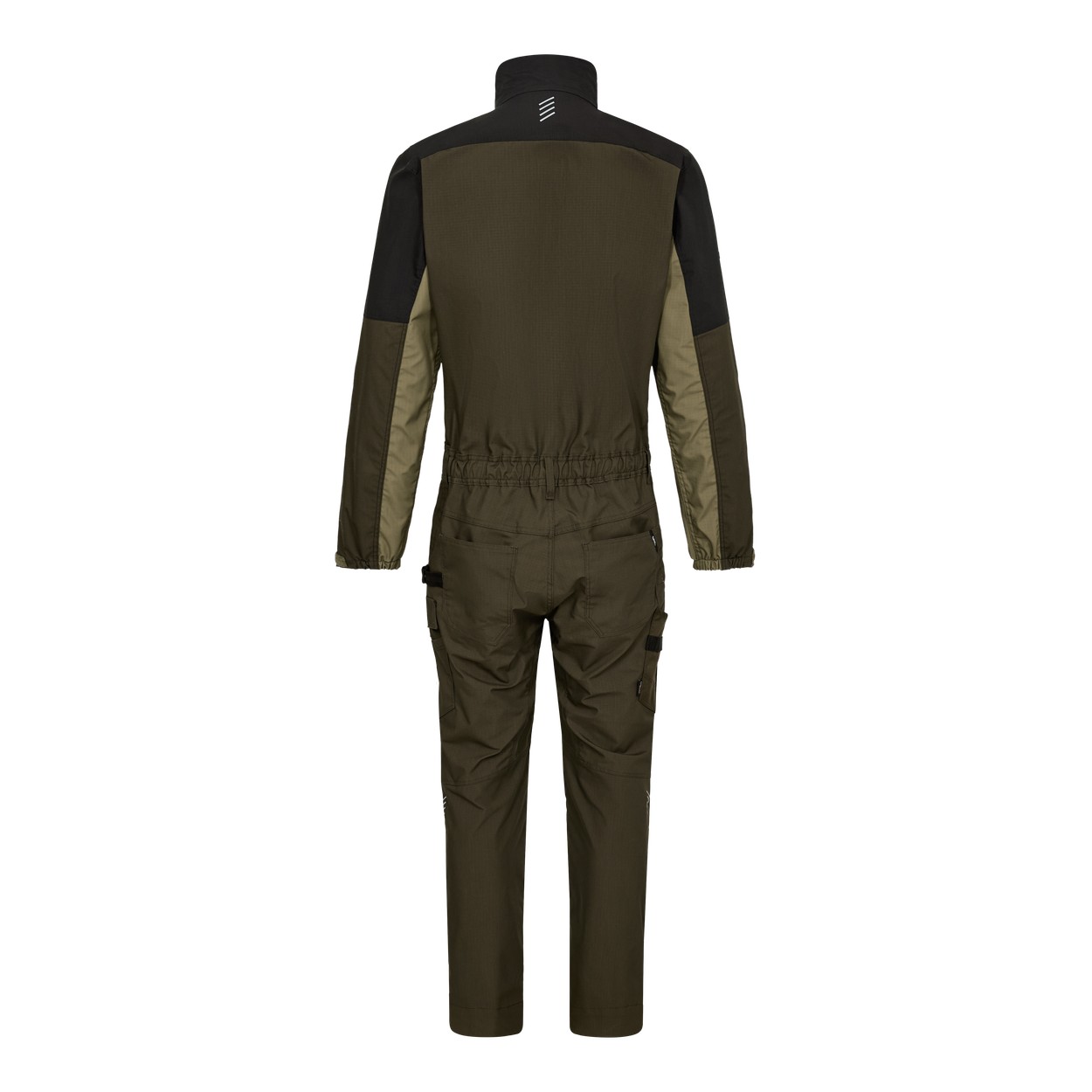 ENGEL Entire Overall mit 2-Wege-Stretch in Forest Green/Schwarz, Größe XS