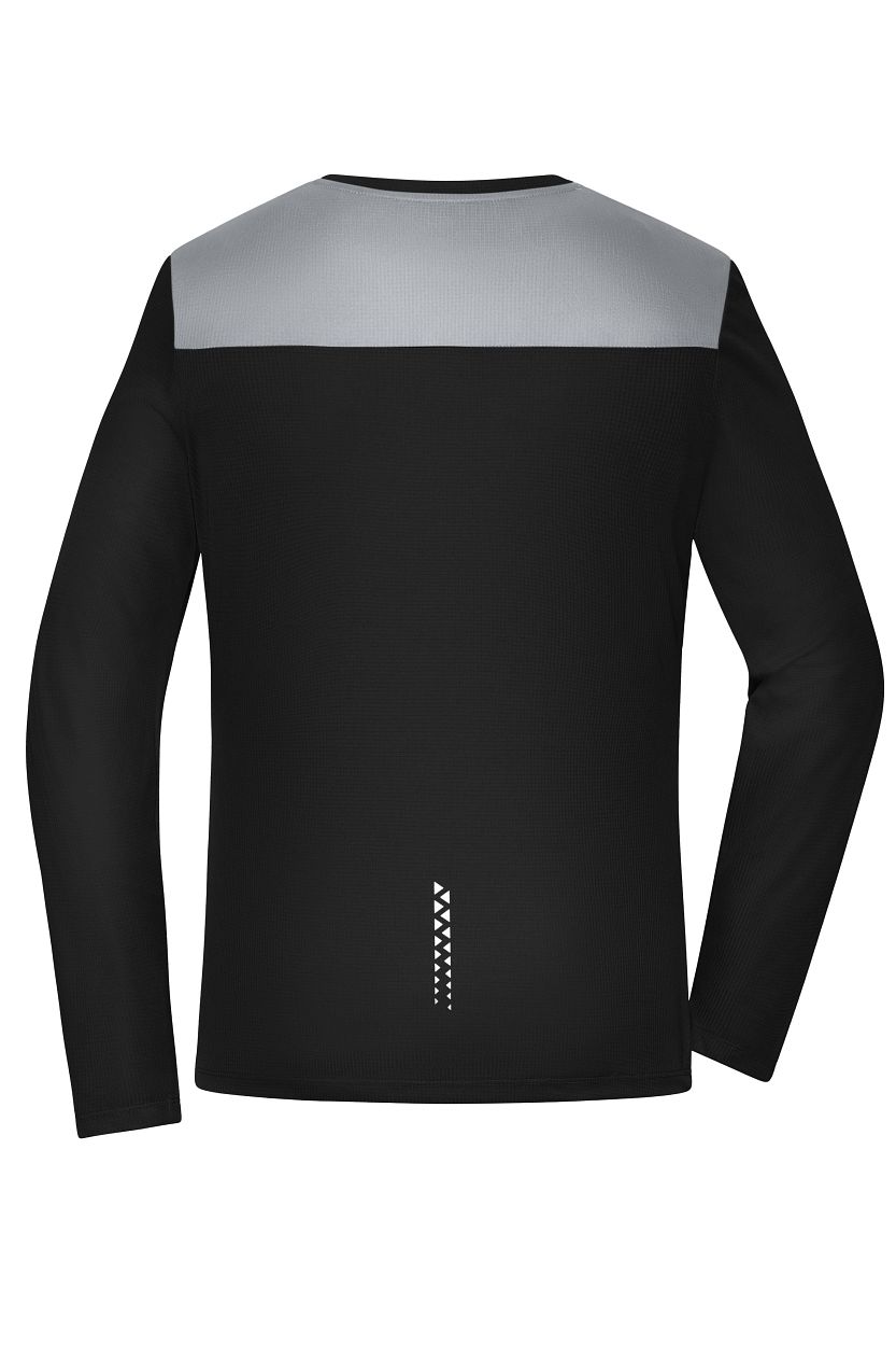 Ladies' Running Shirt Longsleeve GRS "JN1385" in Black, Größe 2XL - Daiber