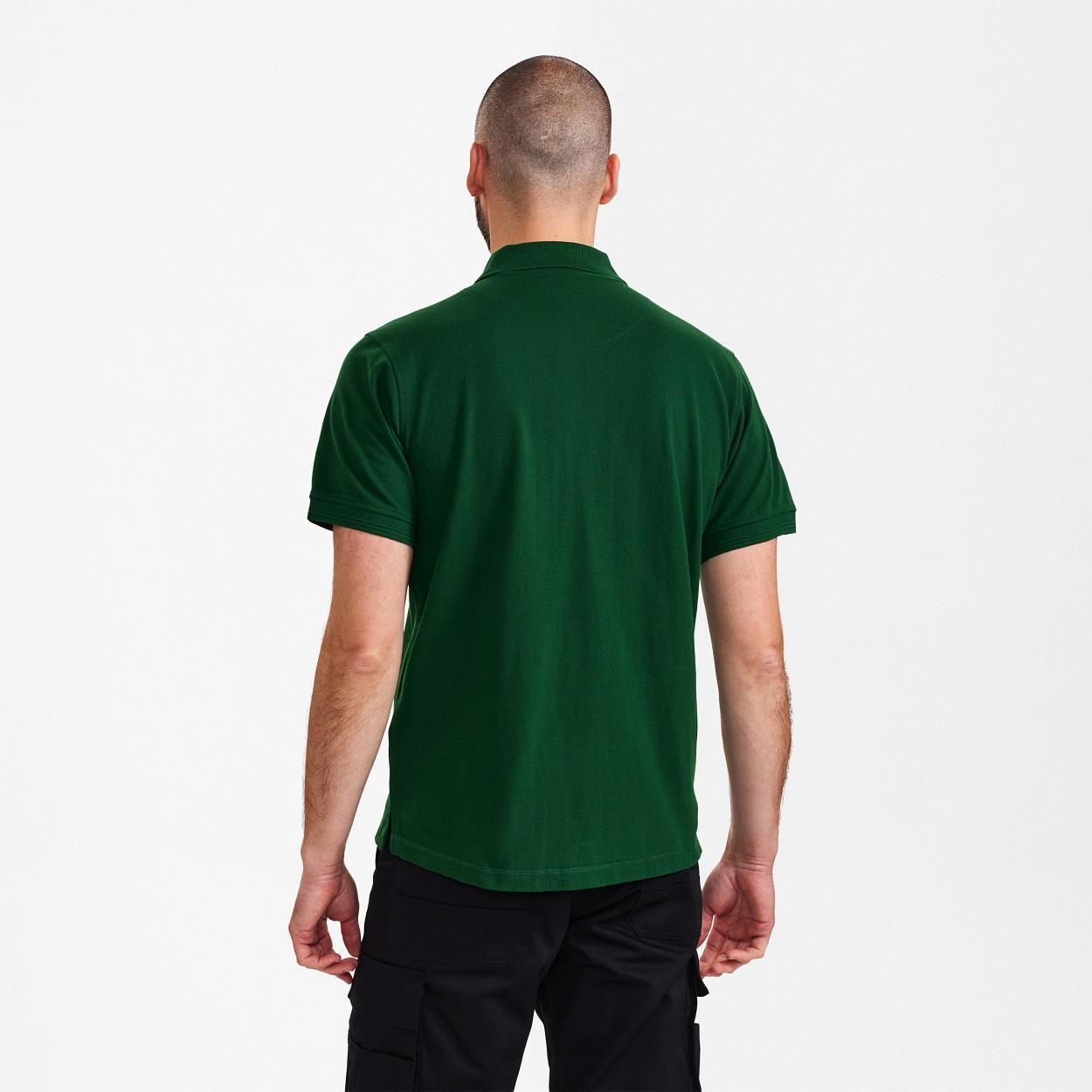 ENGEL Extend Poloshirt in Grün, Größe 2XL