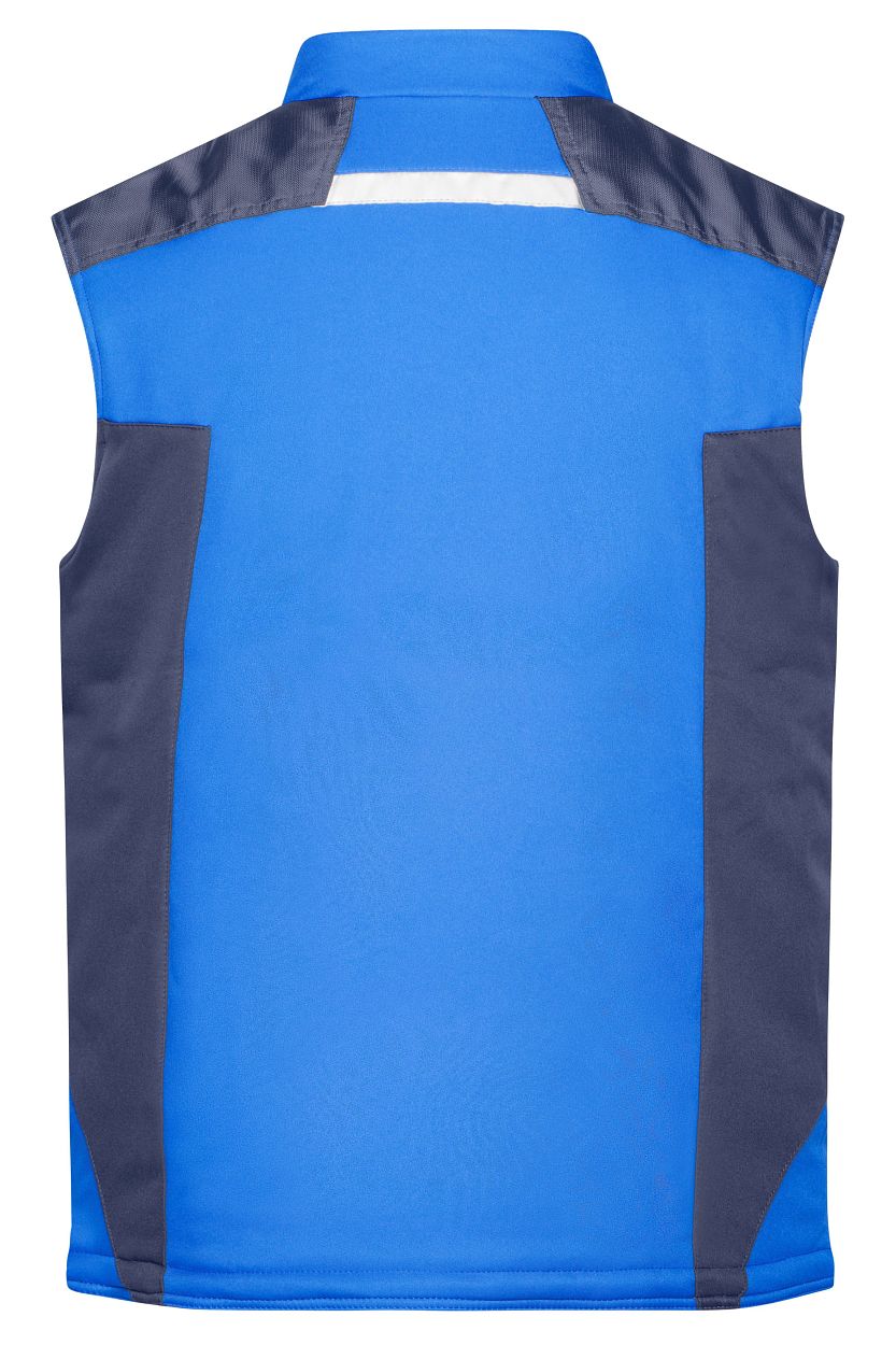 Craftsmen Softshell Vest - STRONG - "JN825" in Royal/Navy, Größe 6XL - Daiber