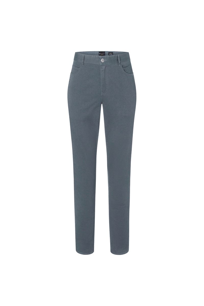 Damen 5-Pocket-Hose Classic-Stretch Größe 54/s in Anthrazit von Karlowsky