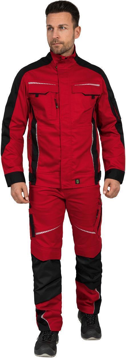 Bundhose Flex Line in Rot-Schwarz, Gr. 98 von Leibwächter