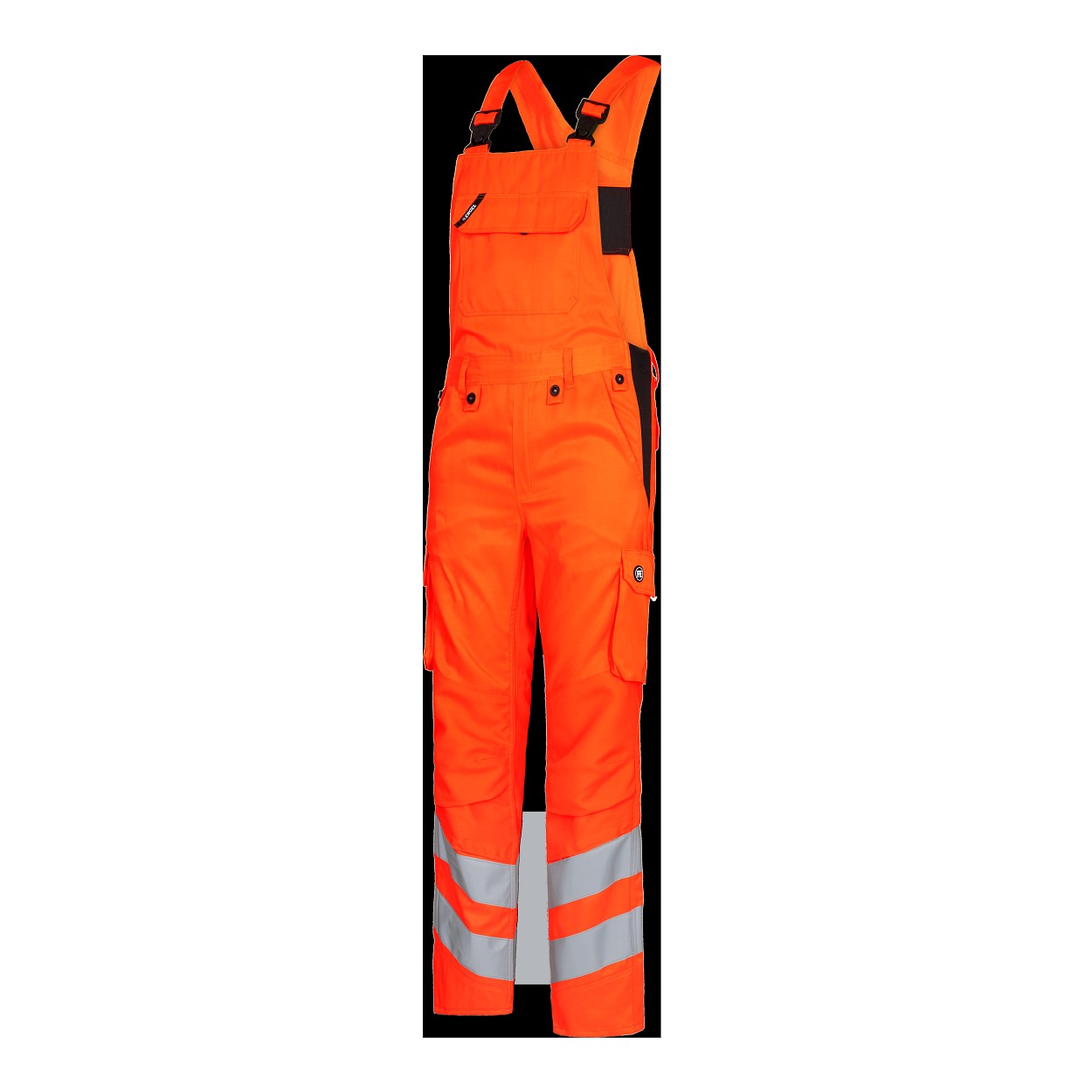 ENGEL Safety Light Latzhose in Hi-vis Orange, Größe 106