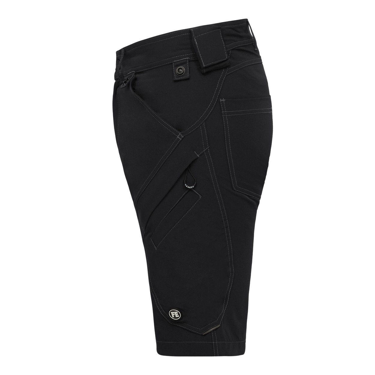 ENGEL X-treme Arbeitsshorts mit 4-Wege-Stretch in Schwarz, Größe 54