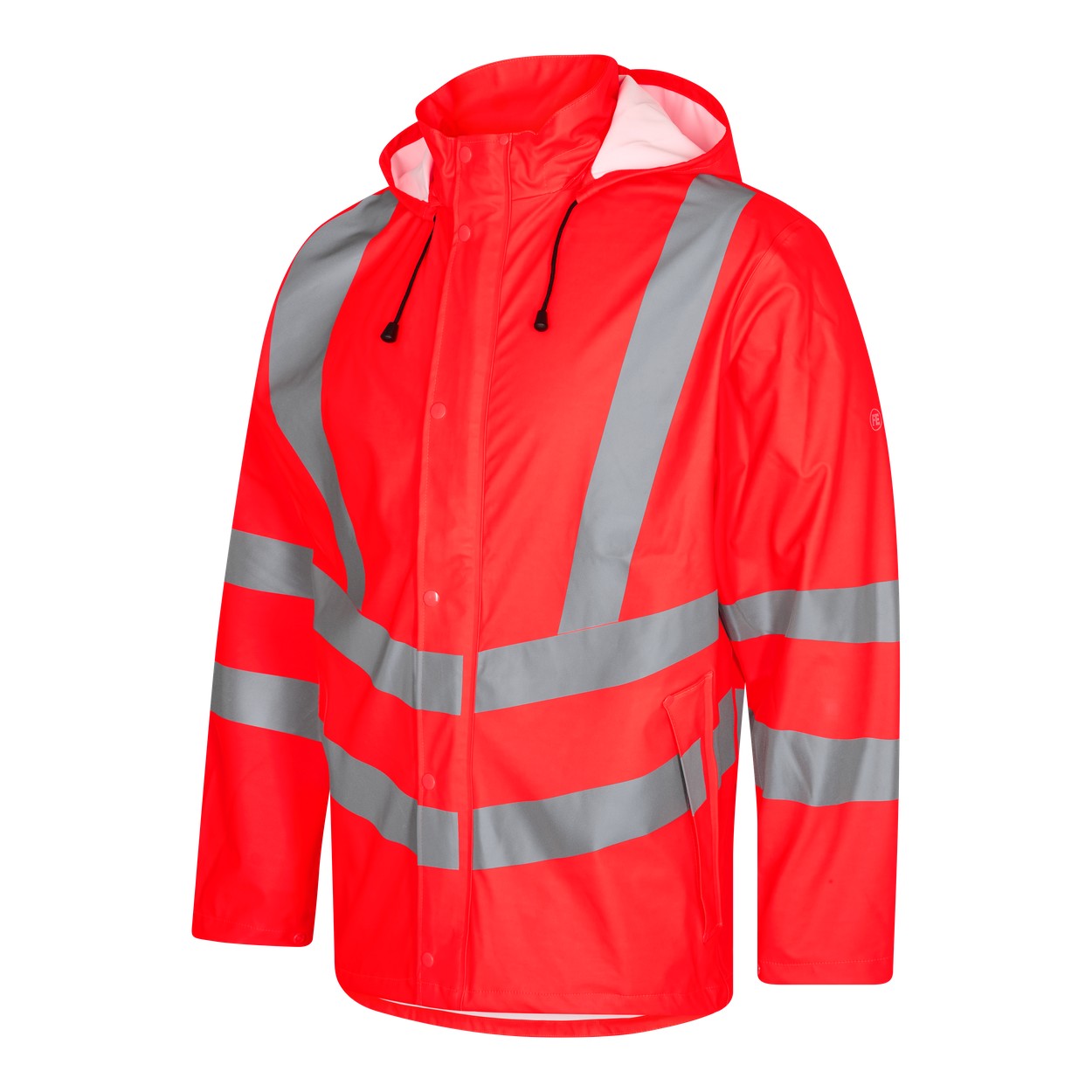 ENGEL Safety Regenjacke in Rot, Größe XS