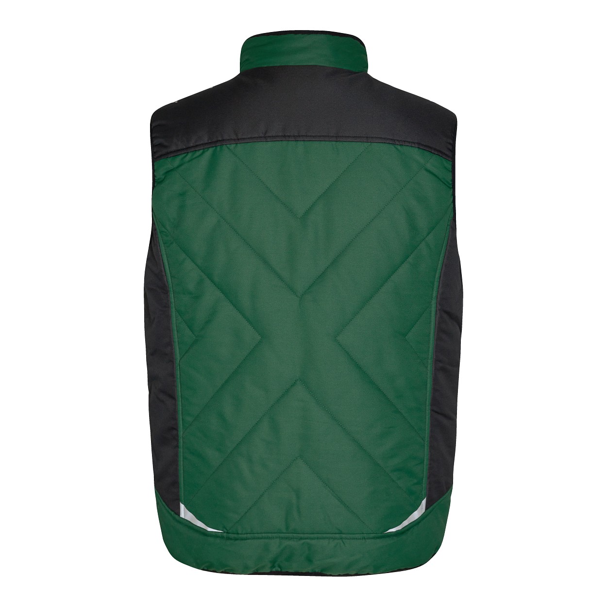 ENGEL Galaxy Stepp-Winterweste in Grün/Schwarz, Größe XS