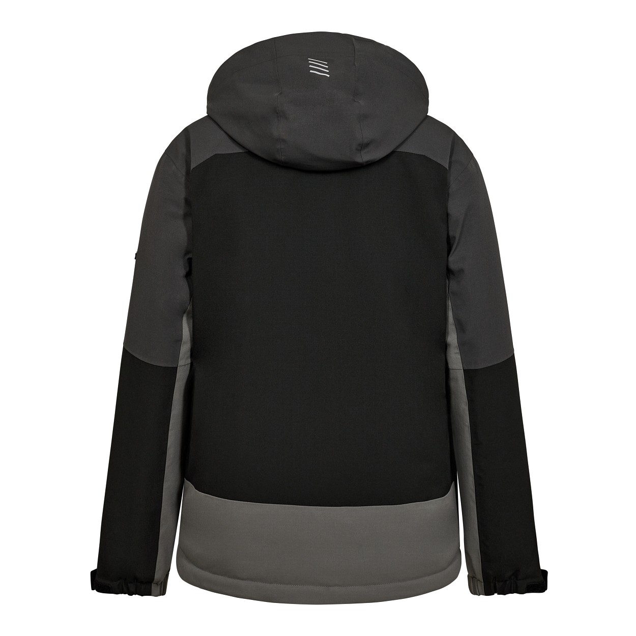 Entire Damen Winterjacke in Schwarz/Anthrazit Grau, Größe XS