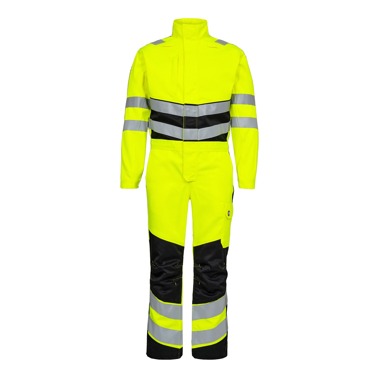ENGEL Safety+ Overall in Gelb/Schwarz, Größe XS