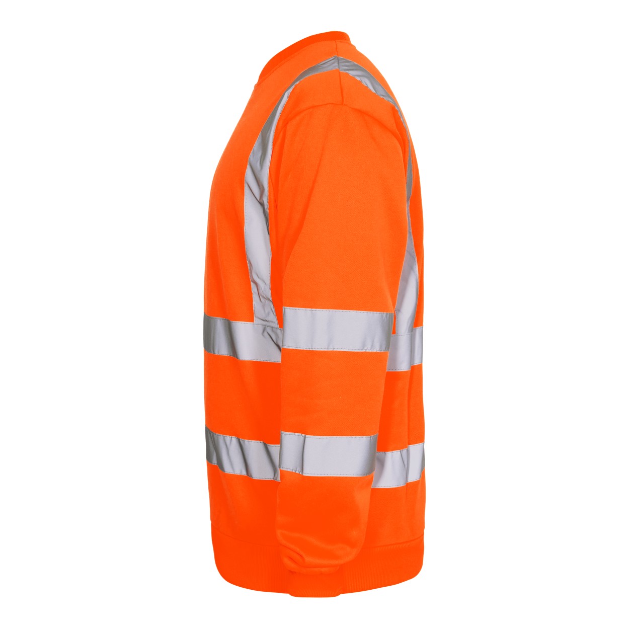ENGEL Safety Sweatshirt in Hi-vis Orange, Größe XS