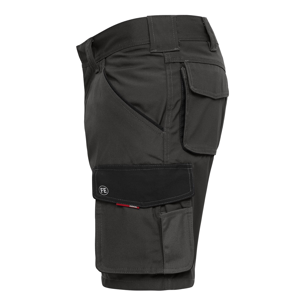 ENGEL Galaxy Shorts in Anthrazitgrau/Schwarz, Größe 54