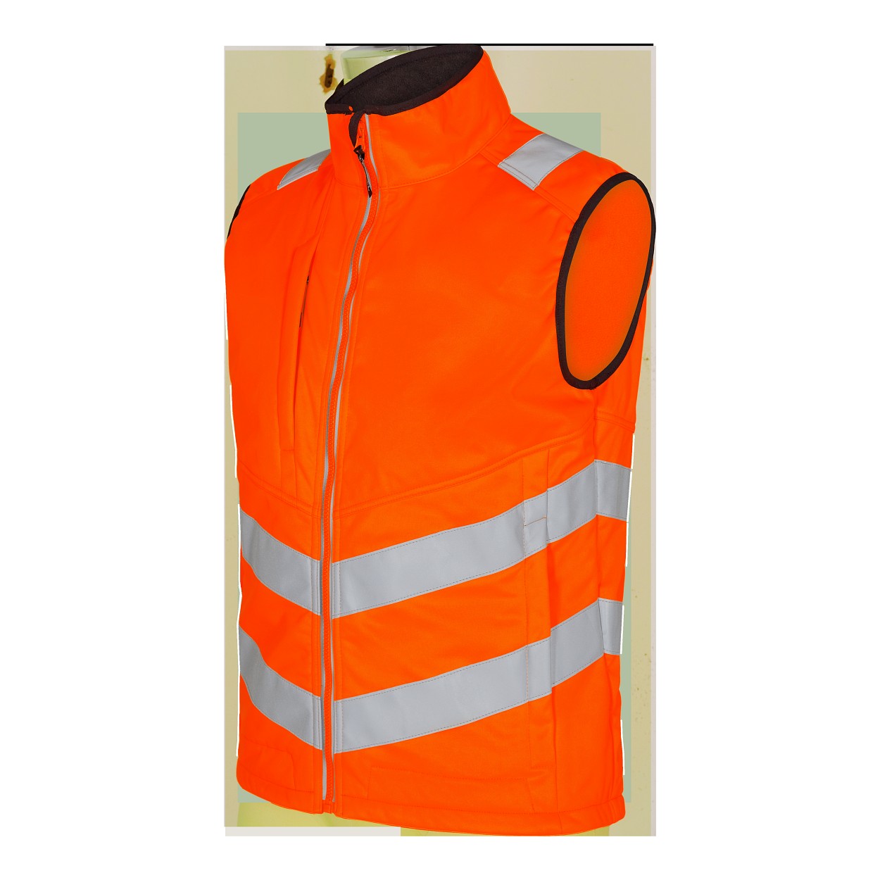 ENGEL Safety Softshellweste in Hi-vis Orange, Größe XS
