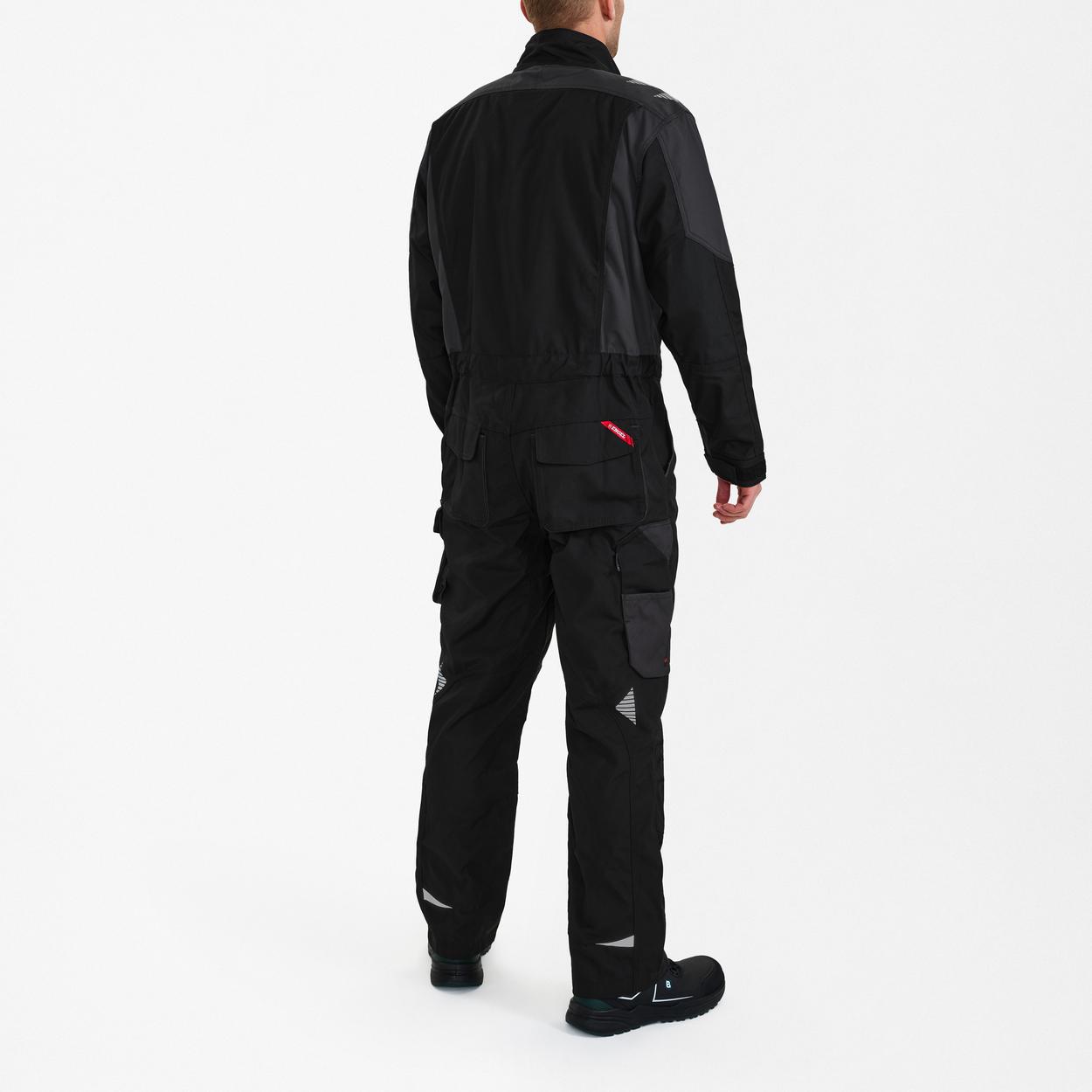 ENGEL Galaxy Overall in Schwarz/Anthrazit Grau, Größe XS