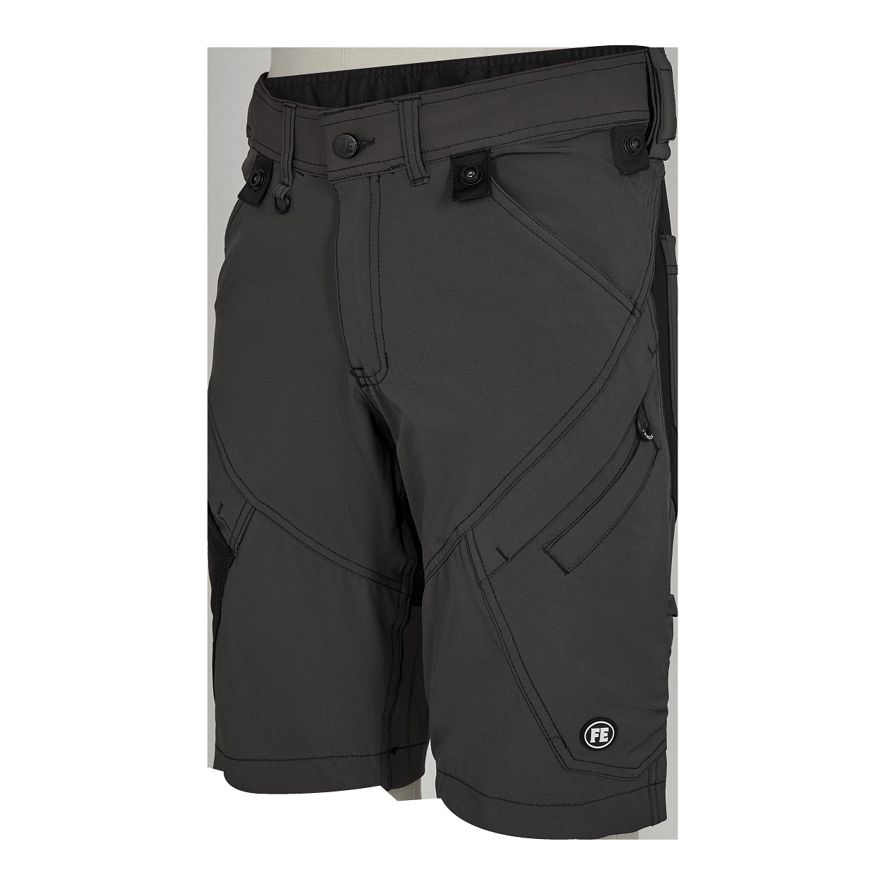 ENGEL X-treme Arbeitsshorts mit 4-Wege-Stretch in Anthrazit Grau, Größe 54