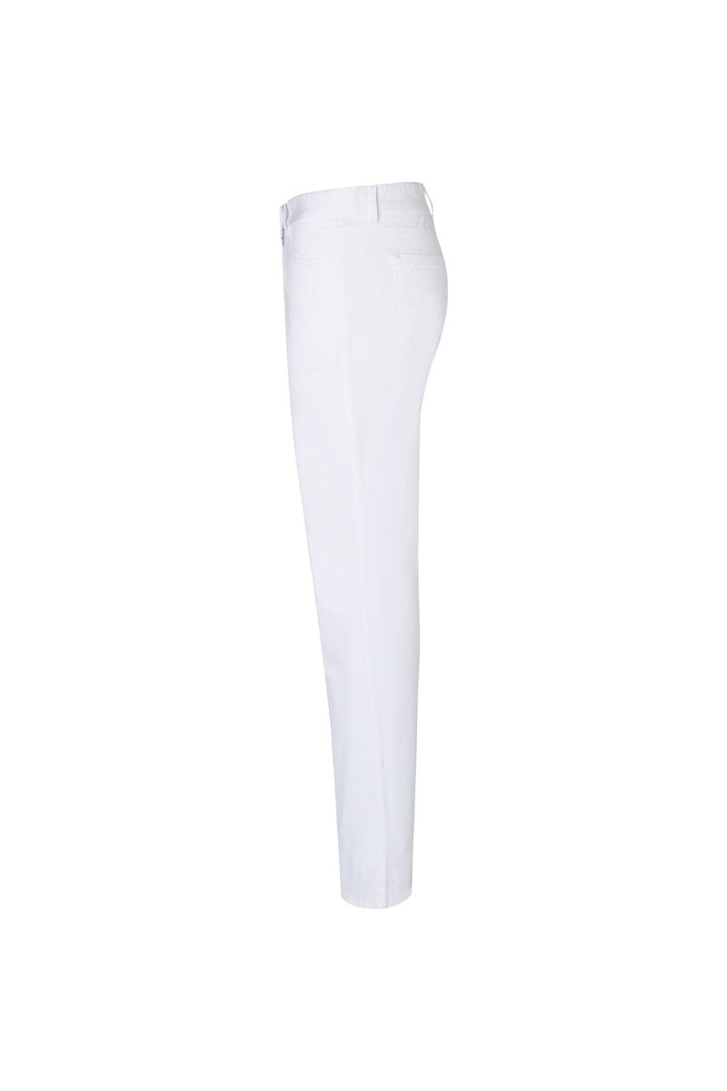 Herren 5-Pocket-Hose Classic-Stretch Größe 66/s in Weiß von Karlowsky