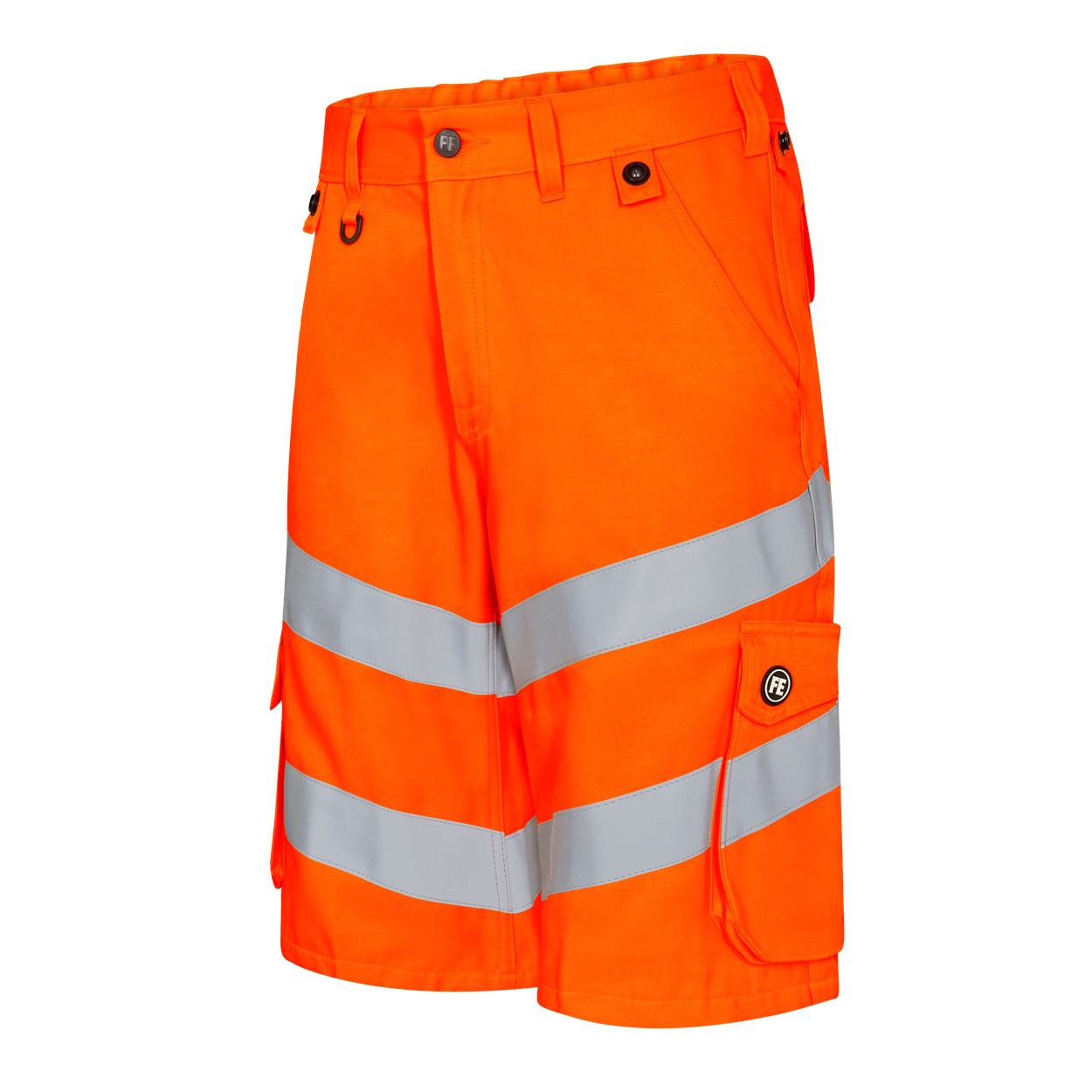 ENGEL Safety Light Arbeitsshorts in Hi-vis Orange, Größe 54