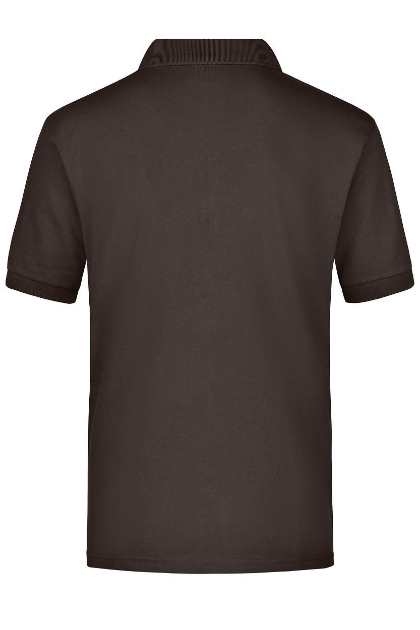 Polo-Piqué Pocket "JN026" in Brown, Größe 3XL - Daiber