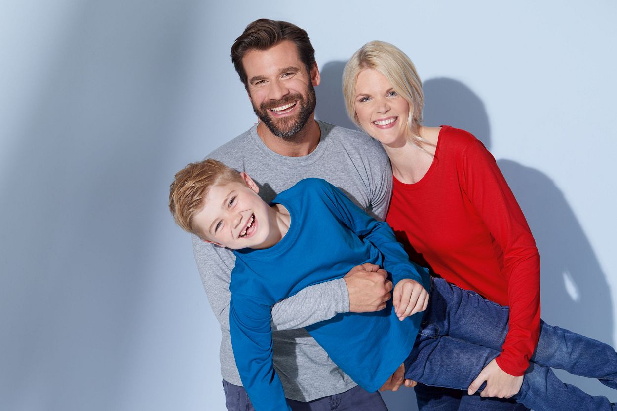 Junior Shirt Long-Sleeved Medium "JN913K" in White, Größe 2XL - Daiber