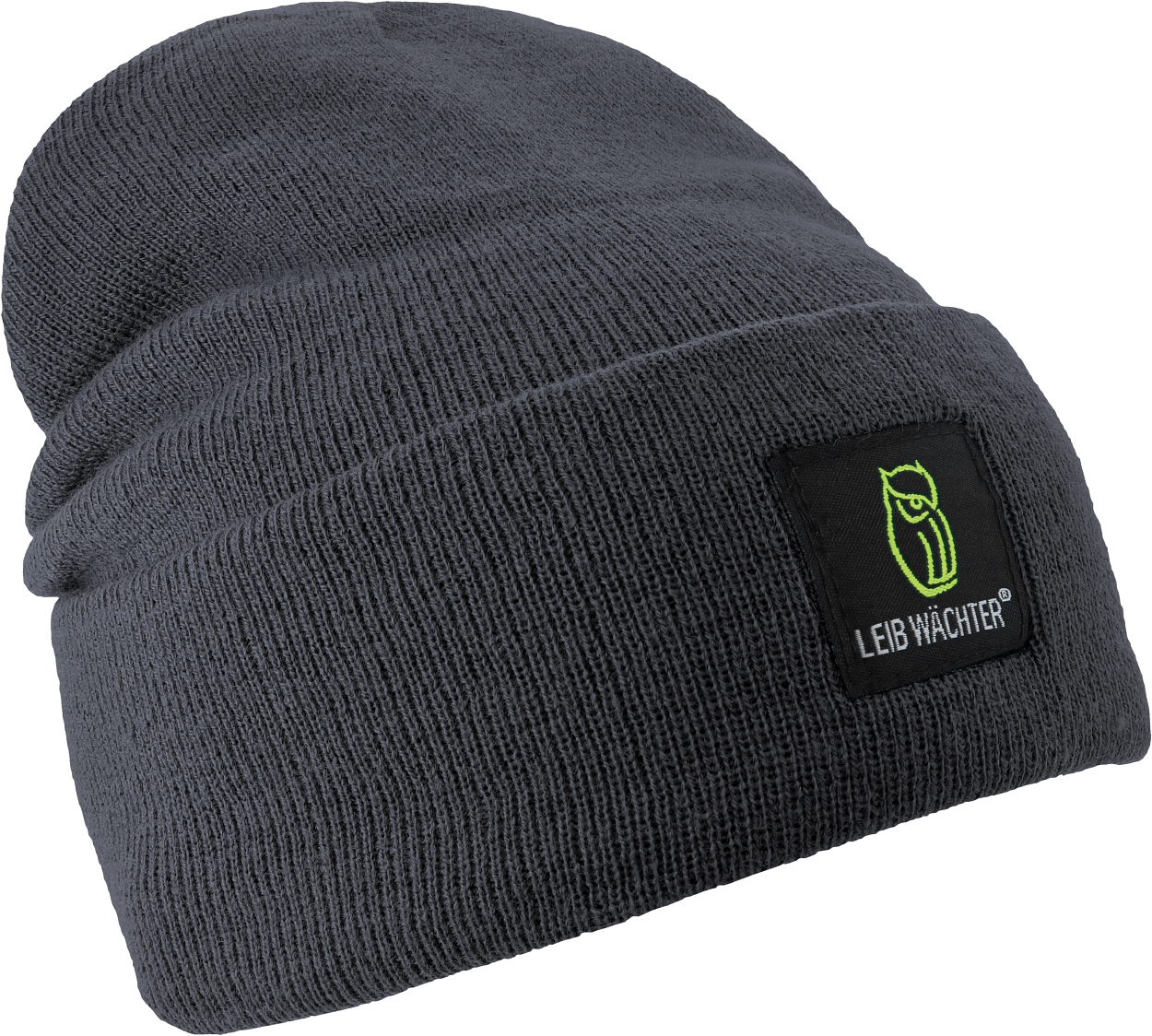 Beanie in Grau LWMZ von Leibwächter