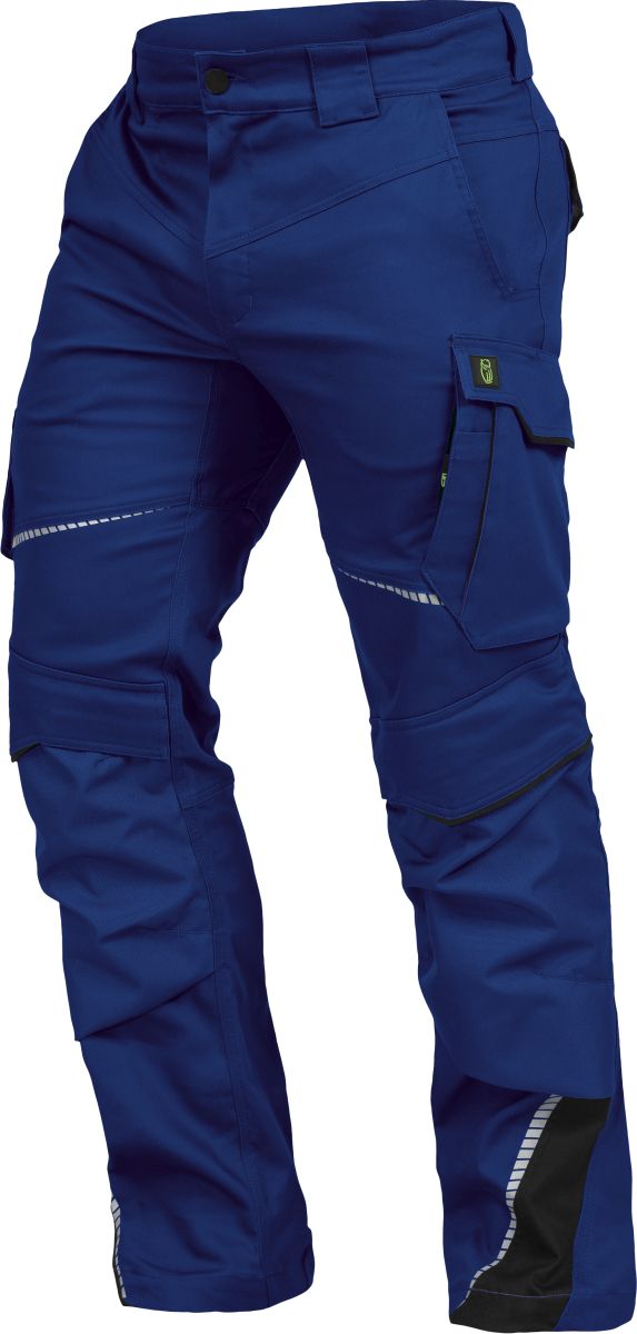 Bundhose Flex Line Kornblau/Schwarz FLEXH, Gr. 58 von Leibwächter