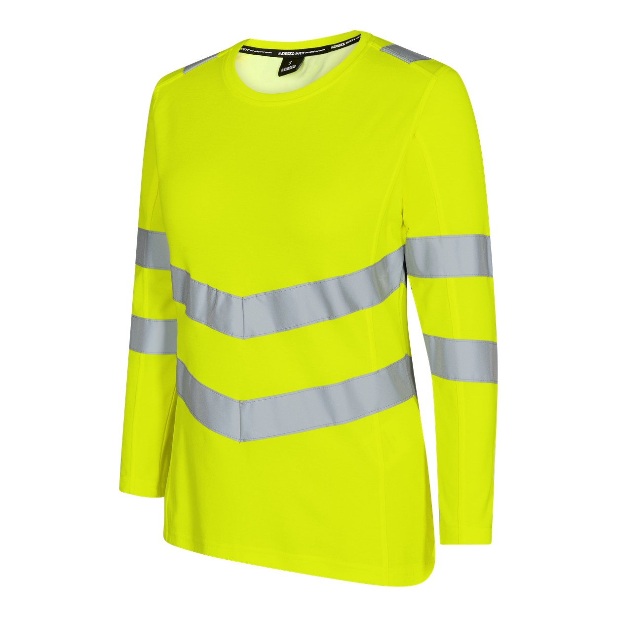 ENGEL Safety Damen langarm-Shirt in Gelb, Größe XS