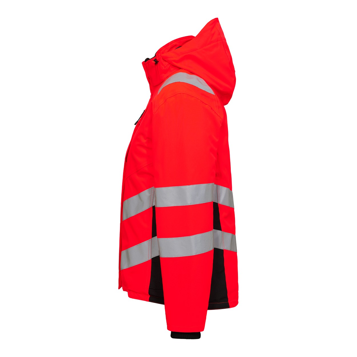 ENGEL Safety Damen Winterjacke in Rot/Schwarz, Größe XS