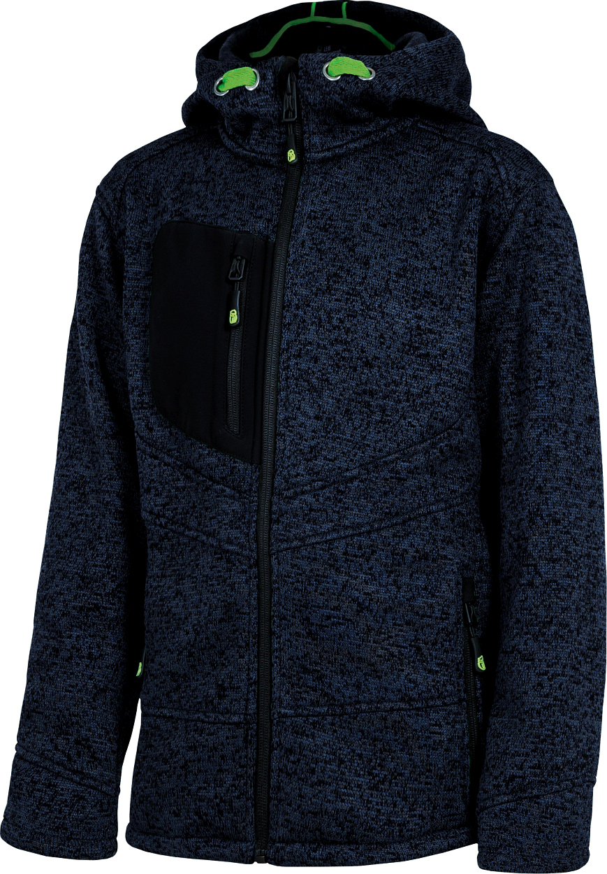 Kinder-Strickjacke Casual Line Marine CAKST, Gr. 158/64 von Leibwächter