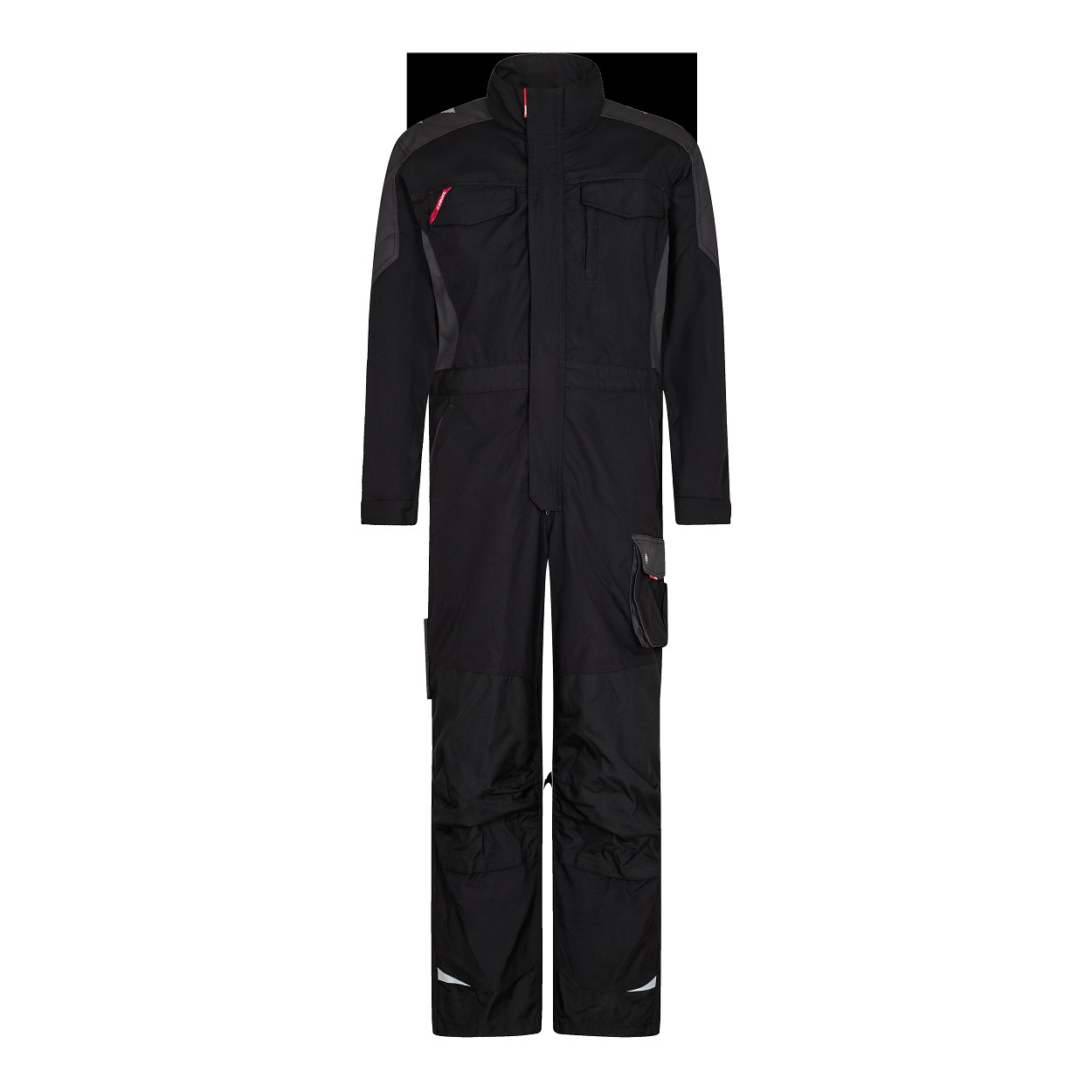 ENGEL Galaxy Overall in Schwarz/Anthrazit Grau, Größe XS