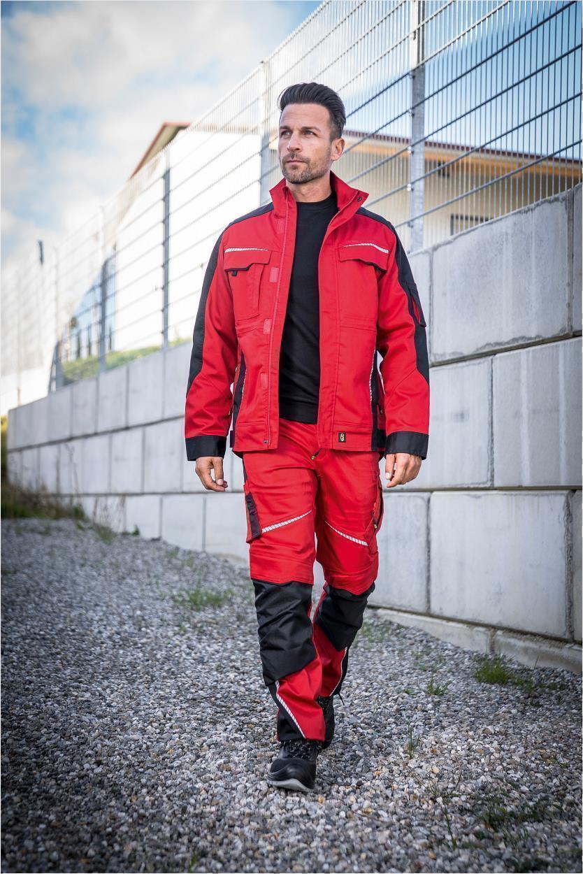 Bundhose Flex Line in Rot-Schwarz, Gr. 98 von Leibwächter