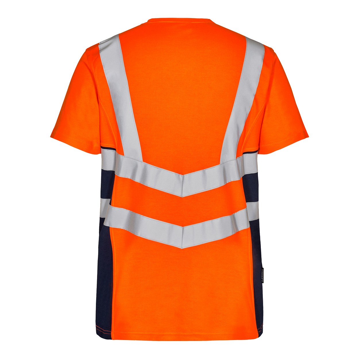 ENGEL Safety T-Shirt in Orange/Blue ink, Größe XS