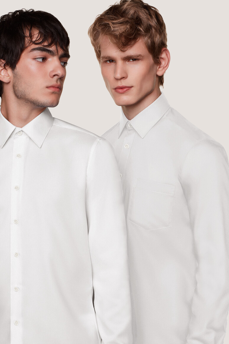 HAKRO 108 Hemd Business Comfort in Weiß, Größe 6XL