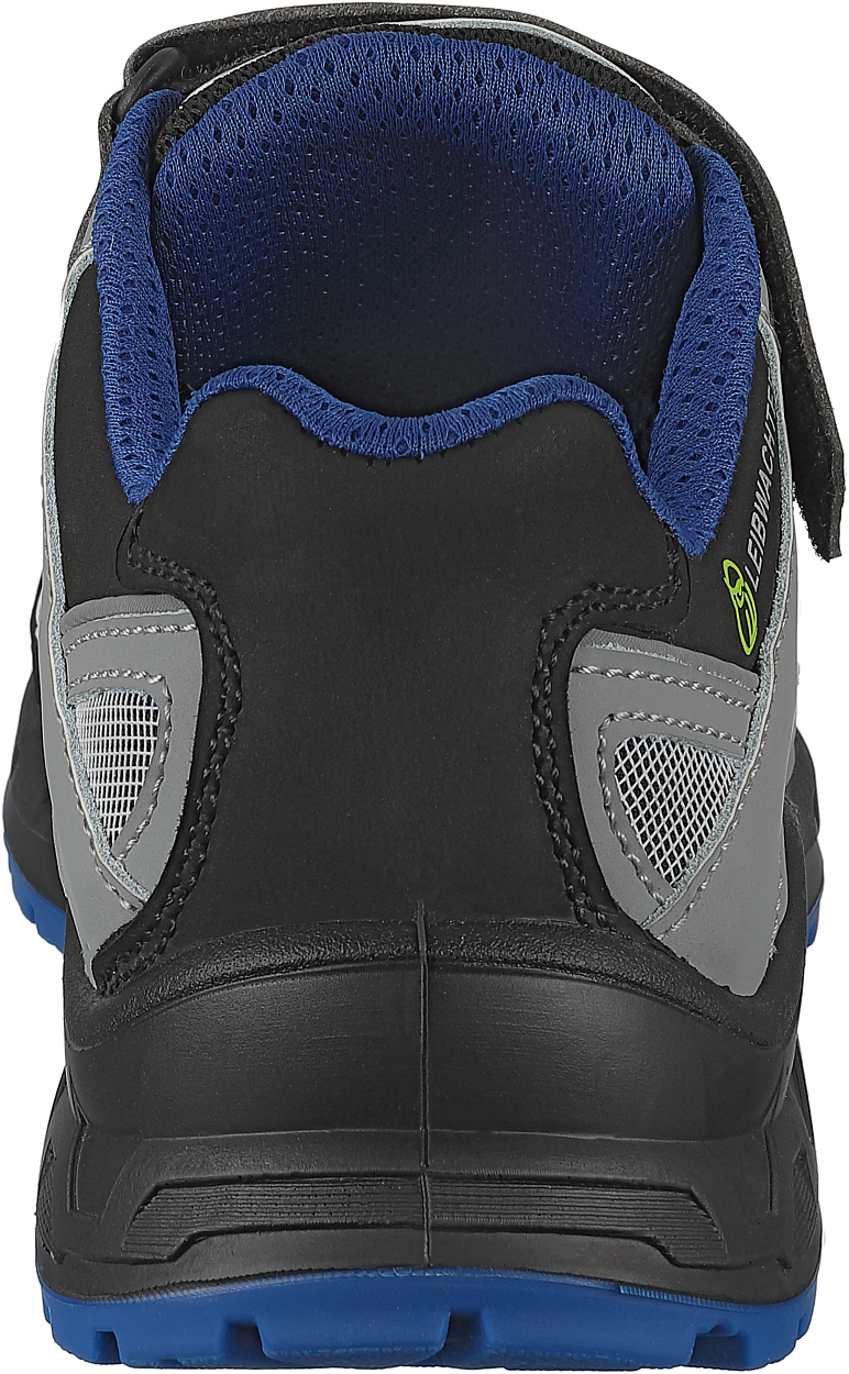 Sandale L7211 Athen in Schwarz/Grau, Gr. 47 von Leibwächter