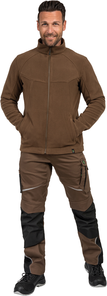 Bundhose Flex Line in Haselnuss-Schwarz, Gr. 98 von Leibwächter