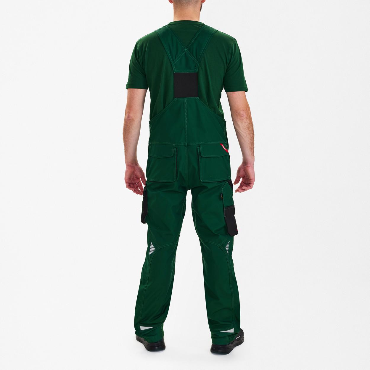 ENGEL Galaxy Latzhose in Grün/Schwarz, Größe 106