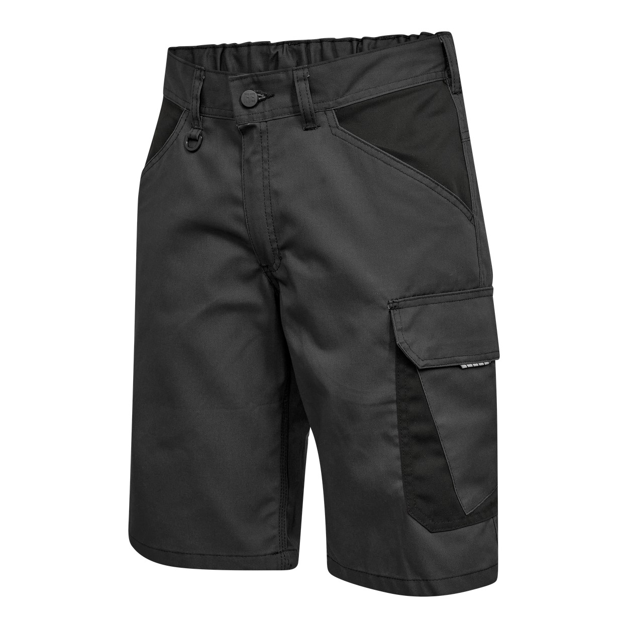 ENGEL Venture Arbeitsshorts in Anthrazitgrau/Schwarz, Größe 54