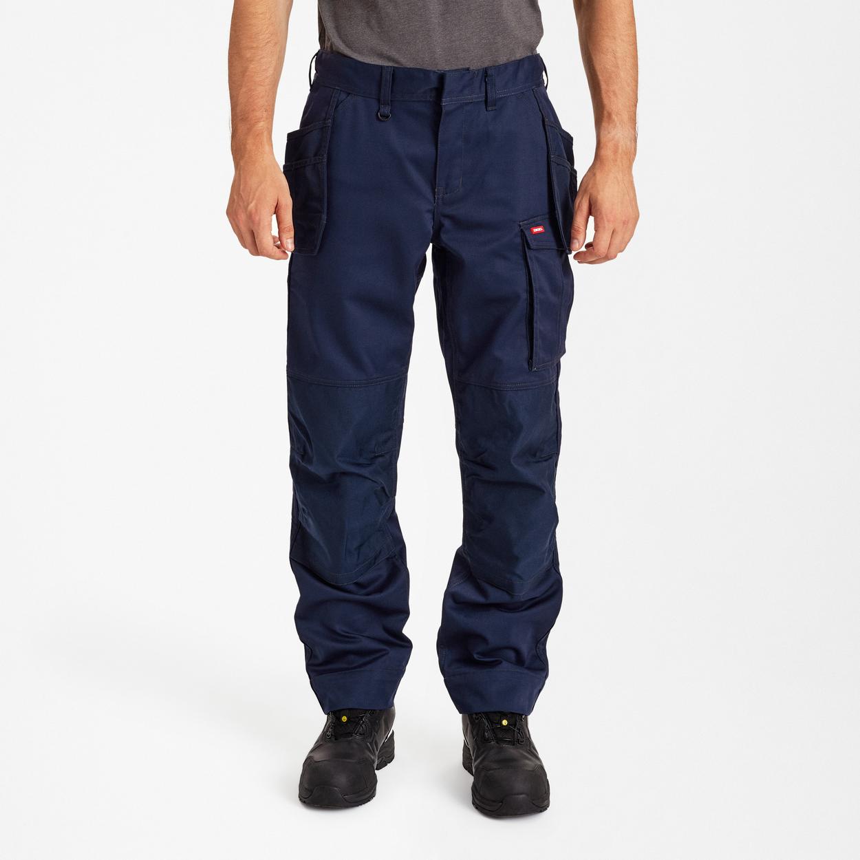 ENGEL Extend Arbeitshose mit Holstertaschen in Blue Ink, Größe 26