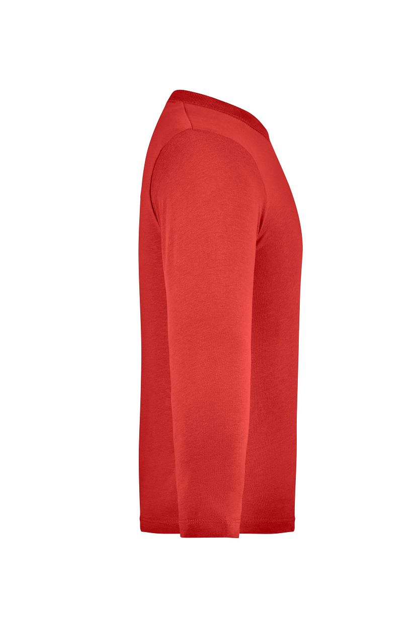Junior Shirt Long-Sleeved Medium "JN913K" in Red, Größe 2XL - Daiber