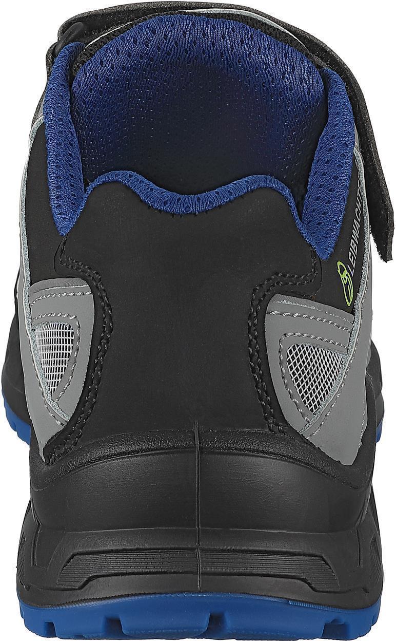 Sandale L7211 Athen in Schwarz/Grau, Gr. 47 von Leibwächter