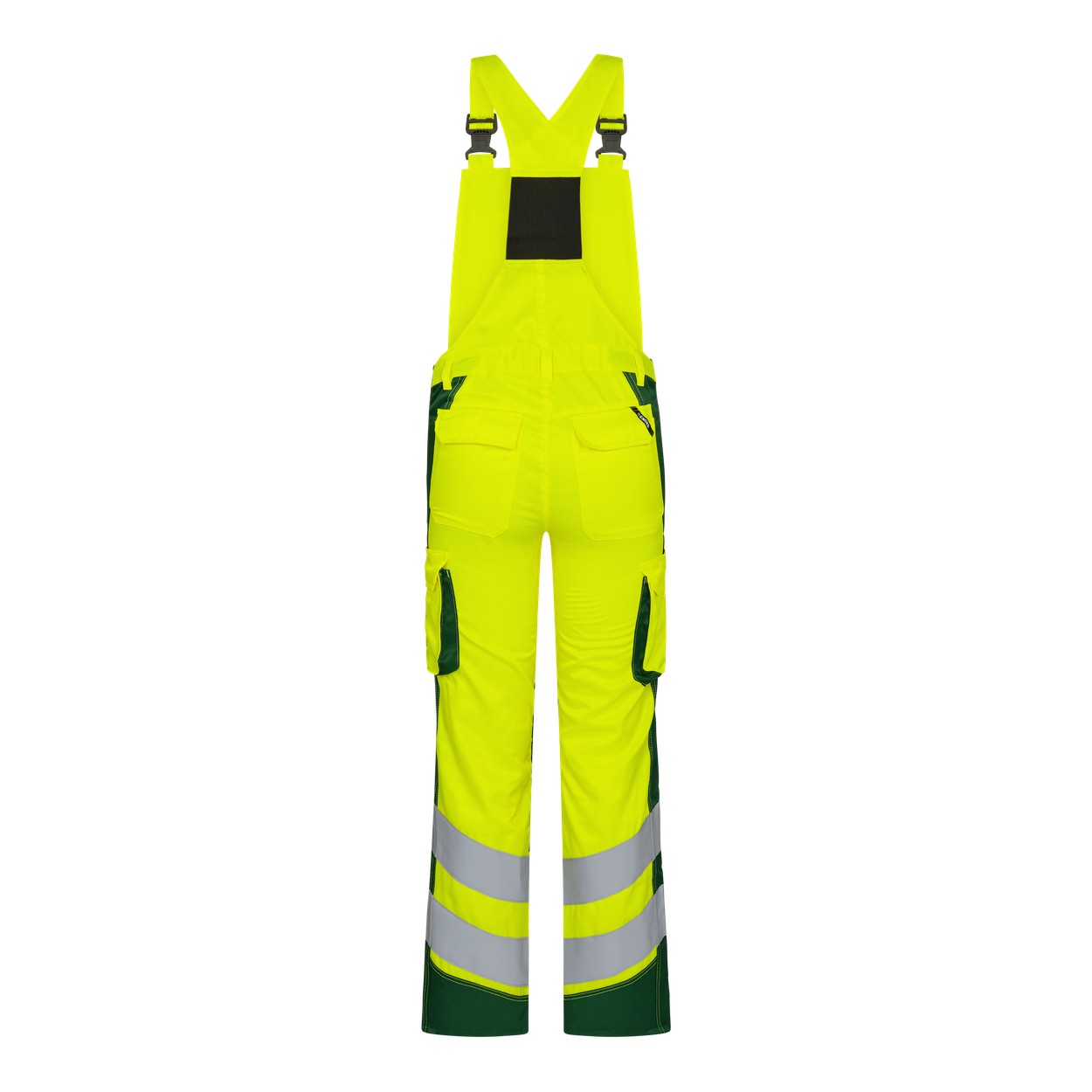 ENGEL Safety Light Damen Latzhose in Gelb/Grün, Größe 48