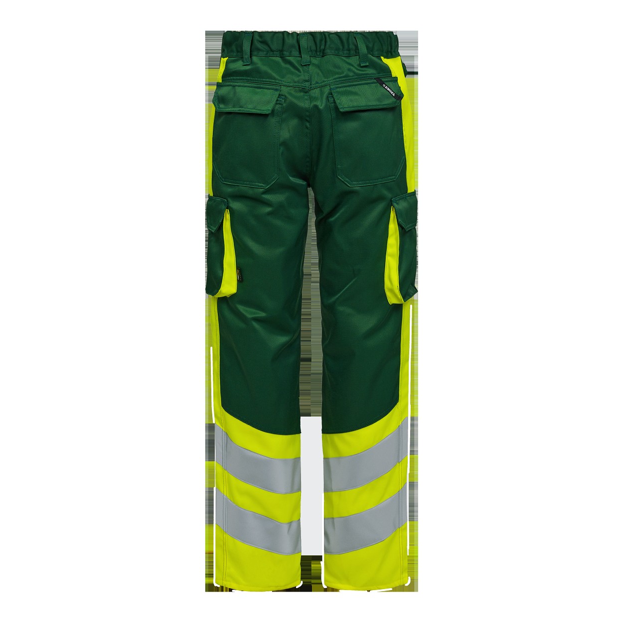 ENGEL Safety Light Arbeitshose in Green/Hivis yellow, Größe 106