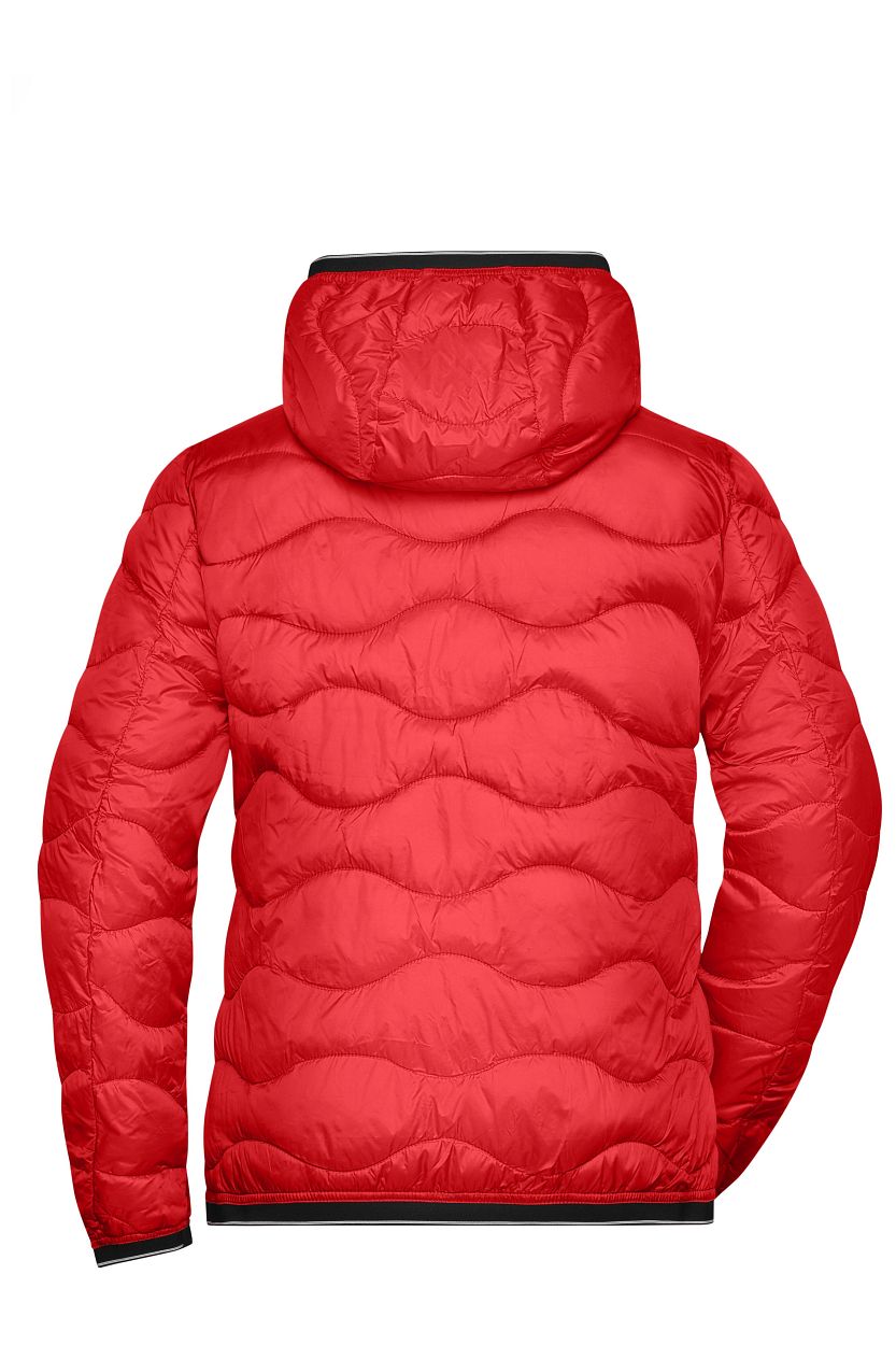 Ladies' Padded Jacket "JN1155" in Red/Black, Größe 2XL - Daiber