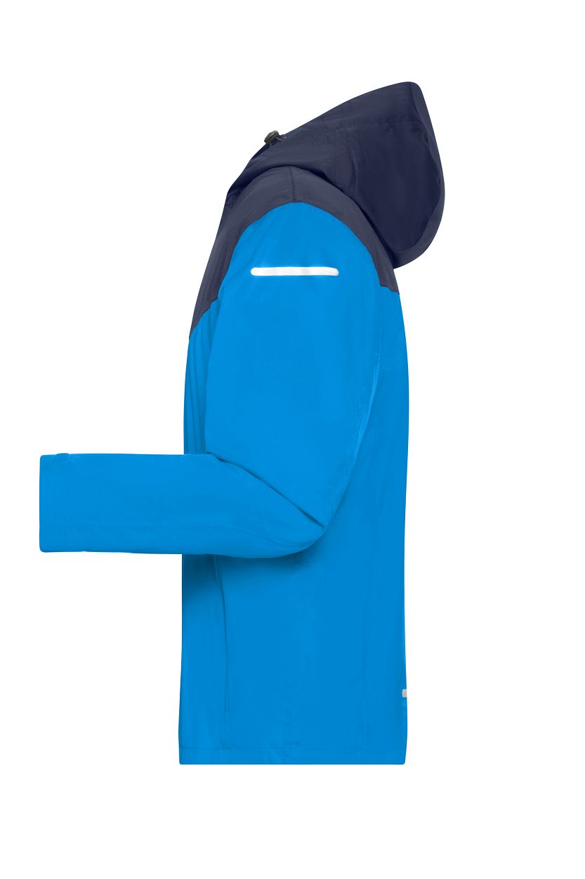 Men's Allweather Jacket GRS "JN1180" in Bright-Blue/Navy/Bright-Blue, Größe 3XL - Daiber
