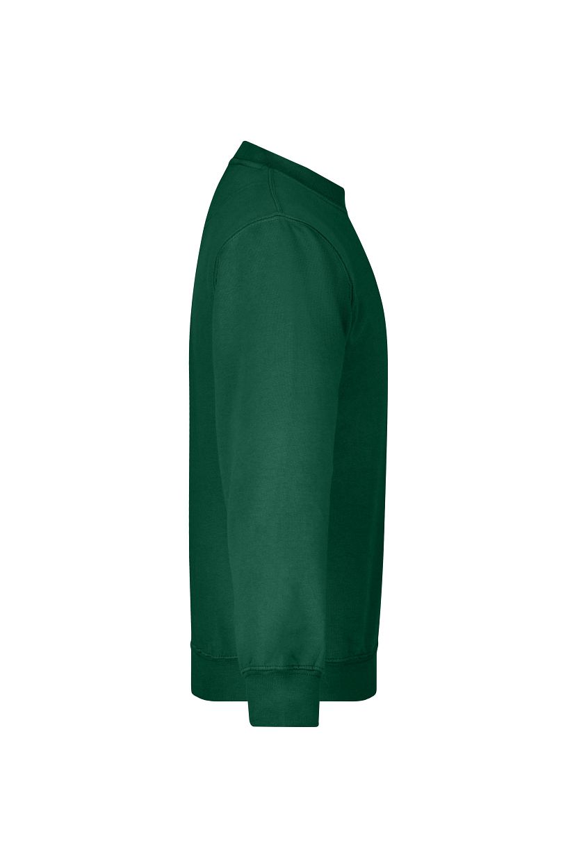 Round-Sweat Heavy Junior "JN040K" in Dark-Green, Größe 2XL - Daiber